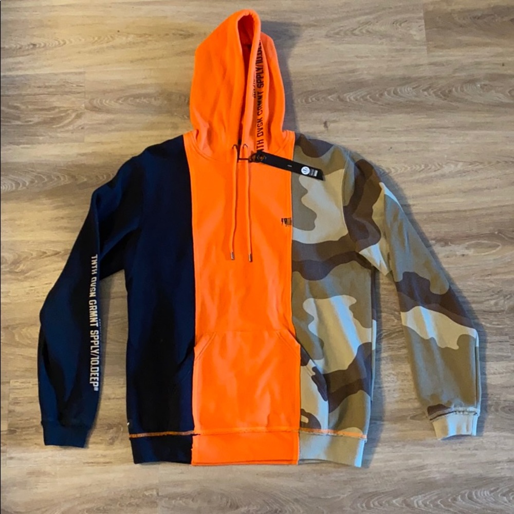 [ 10.Deep ] Many Wars Hoodie Size Large